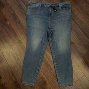 NWT torrid luxe skinny jeans 24
